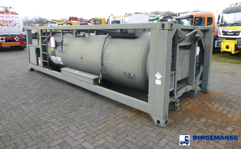 WEW (Westerwälder Eisenwerk) Fuel (kerosene, diesel) tank container 20 ft. inox 10 m3 / 1 comp + pump - Tanque de almacenamiento: foto 4 WEW (Westerwälder Eisenwerk) Fuel (kerosene, diesel) tank container 20 ft. inox 10 m3 / 1 comp + pump - Tanque de almacenamiento: foto 4