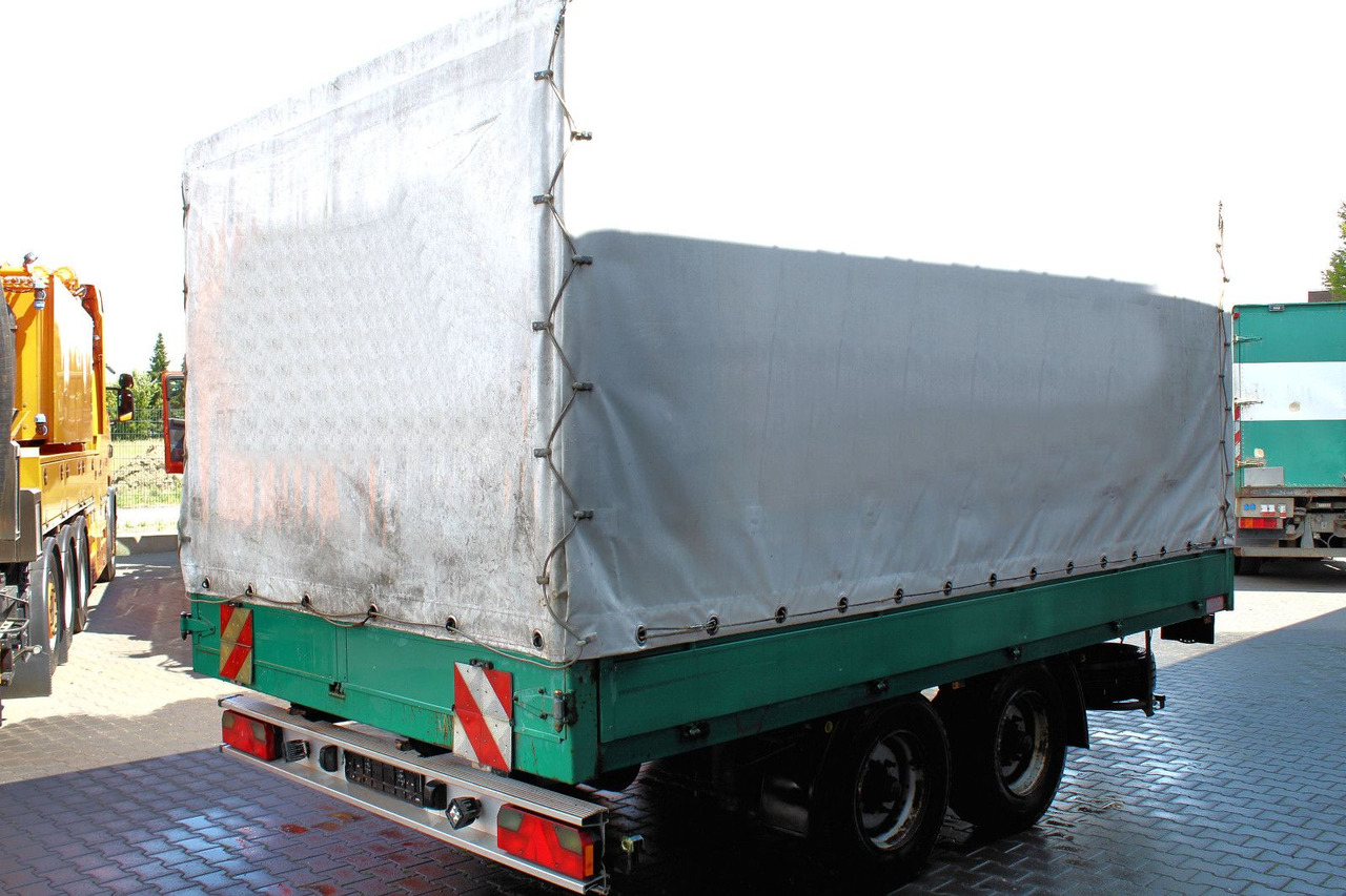 2-Achs Meindl Tandem Pritsche/Plane/Spriegel - Remolque con toldo: foto 5 2-Achs Meindl Tandem Pritsche/Plane/Spriegel - Remolque con toldo: foto 5