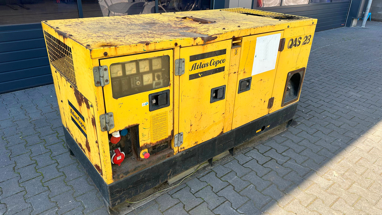 ATLAS Copco QAS 28 Yds BJ 1996 Elektro Stromgenerator Stromaggregat Notstrom - Generador industriale: foto 1 ATLAS Copco QAS 28 Yds BJ 1996 Elektro Stromgenerator Stromaggregat Notstrom - Generador industriale: foto 1