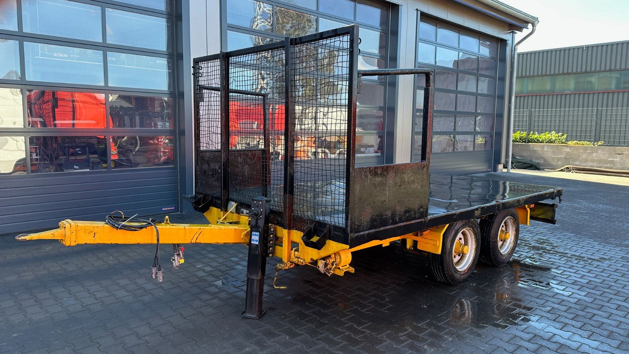 Blomenröhr 2-Achs Plattform SDAH 8,5T - Remolque caja abierta: foto 1 Blomenröhr 2-Achs Plattform SDAH 8,5T - Remolque caja abierta: foto 1