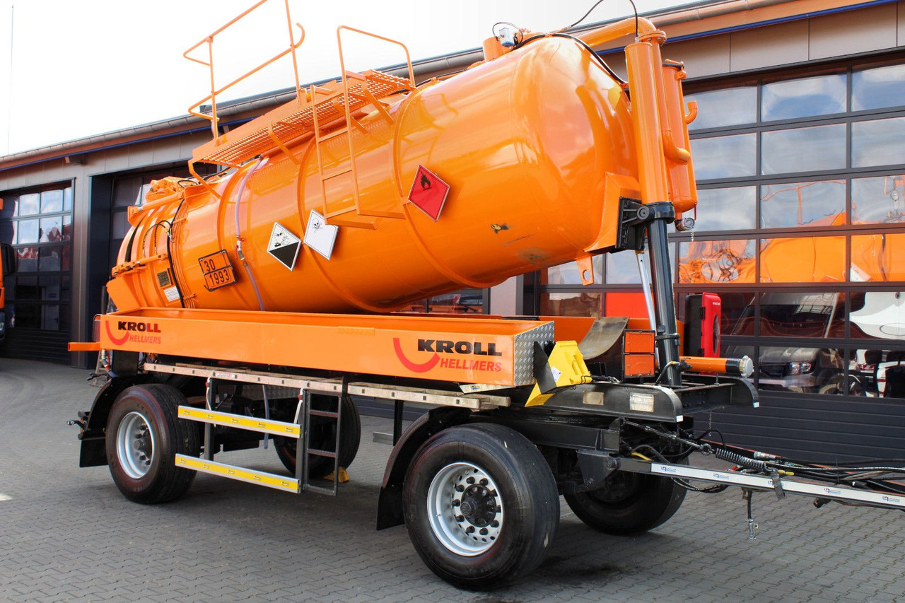 Kutschke 10m³ Kipper Saug u.Druck INOX +ADR/GGVS - Remolque cisterna: foto 5 Kutschke 10m³ Kipper Saug u.Druck INOX +ADR/GGVS - Remolque cisterna: foto 5