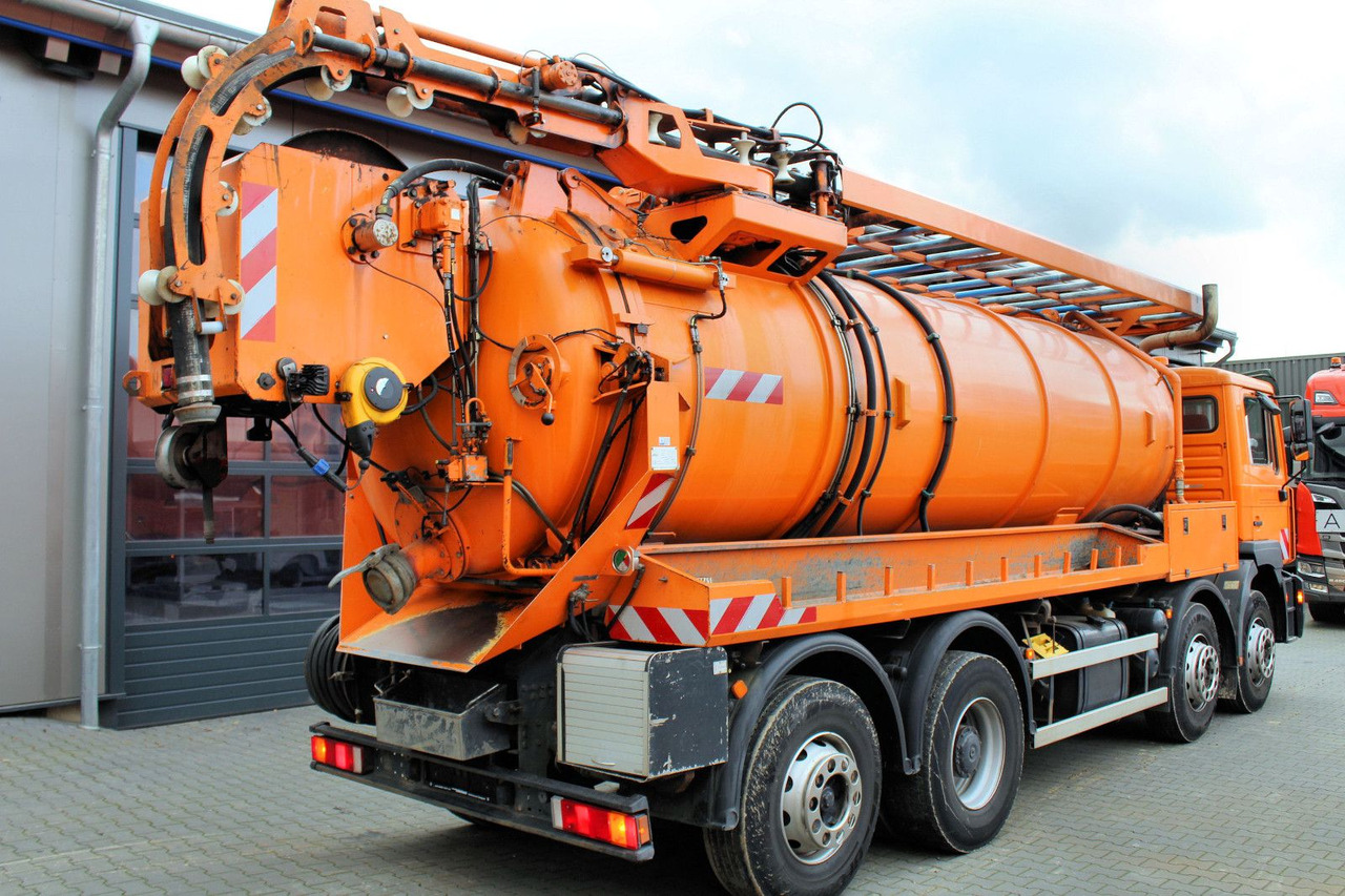 MAN FE 32.410 A 8x2 Assmann 17m³ Saug u.Druck INOX - Limpieza de alcantarillado: foto 4 MAN FE 32.410 A 8x2 Assmann 17m³ Saug u.Druck INOX - Limpieza de alcantarillado: foto 4