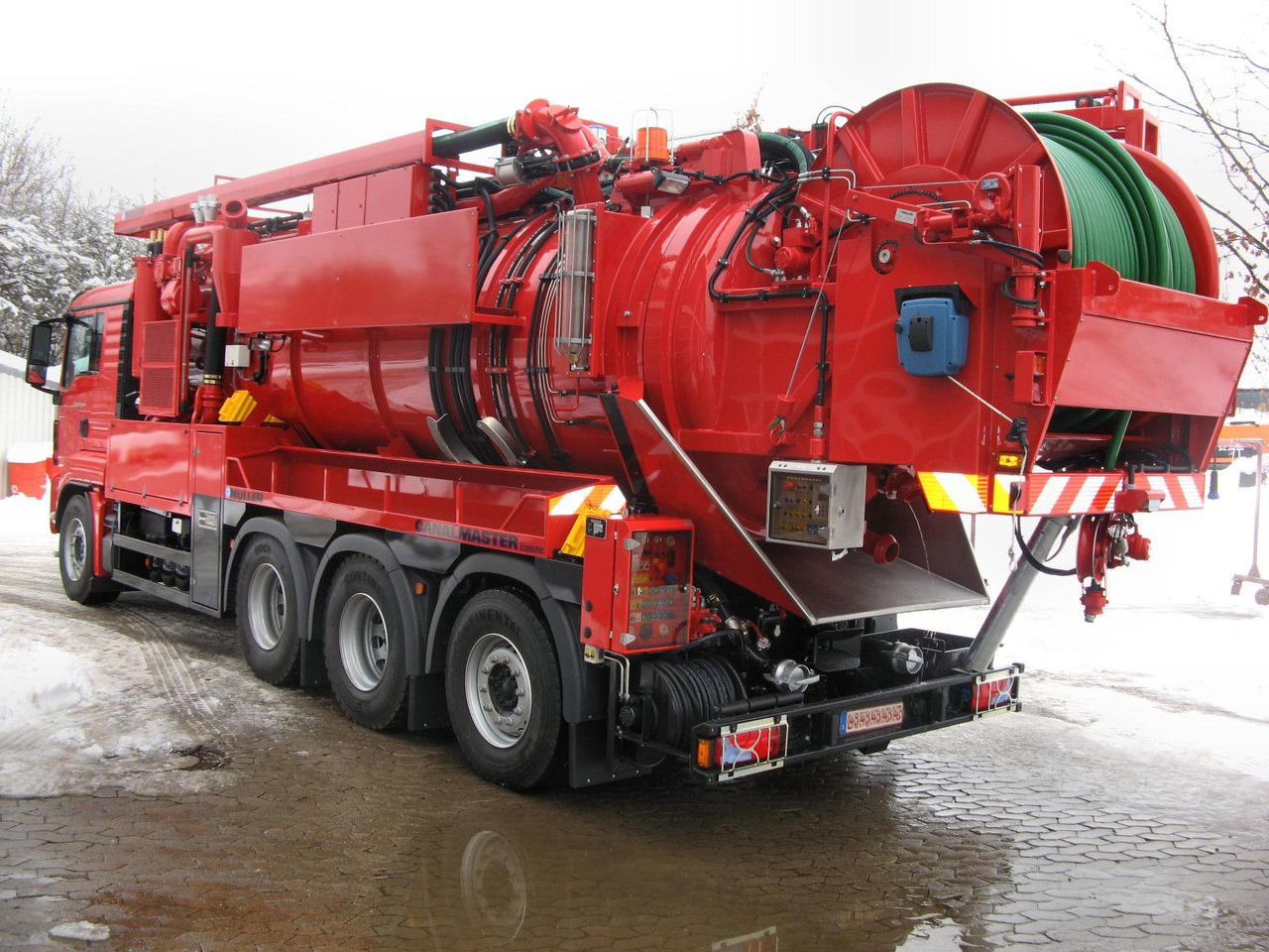 MAN TGS 35.540 8x4 Müller 16m³ WRG + 800 meter HD - Limpieza de alcantarillado: foto 1 MAN TGS 35.540 8x4 Müller 16m³ WRG + 800 meter HD - Limpieza de alcantarillado: foto 1