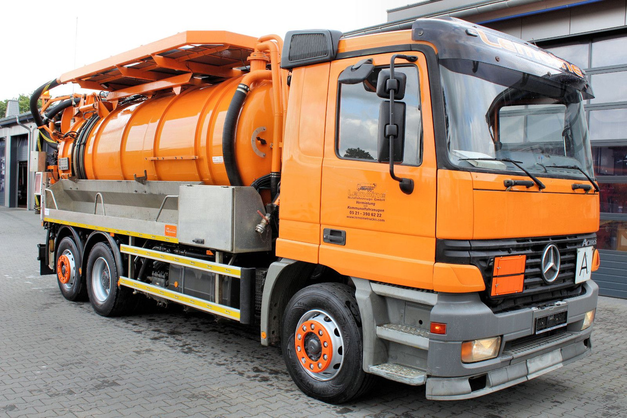 Mercedes-Benz Actros 2540 6x2 Küller/Kroll 13m³ HD-KOMBI - Limpieza de alcantarillado: foto 1 Mercedes-Benz Actros 2540 6x2 Küller/Kroll 13m³ HD-KOMBI - Limpieza de alcantarillado: foto 1