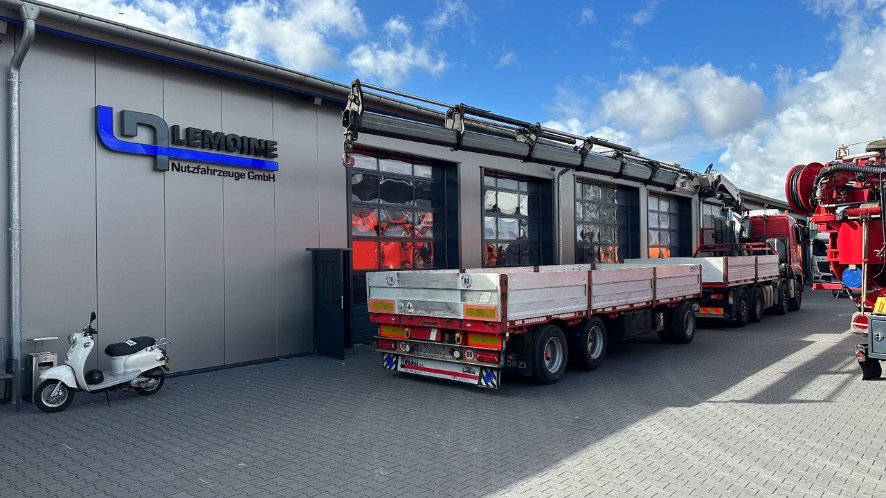Camión caja abierta, Camión grúa Volvo 480 8x2 Pritsche + FASSI F800XP Kran 6x: foto 1
