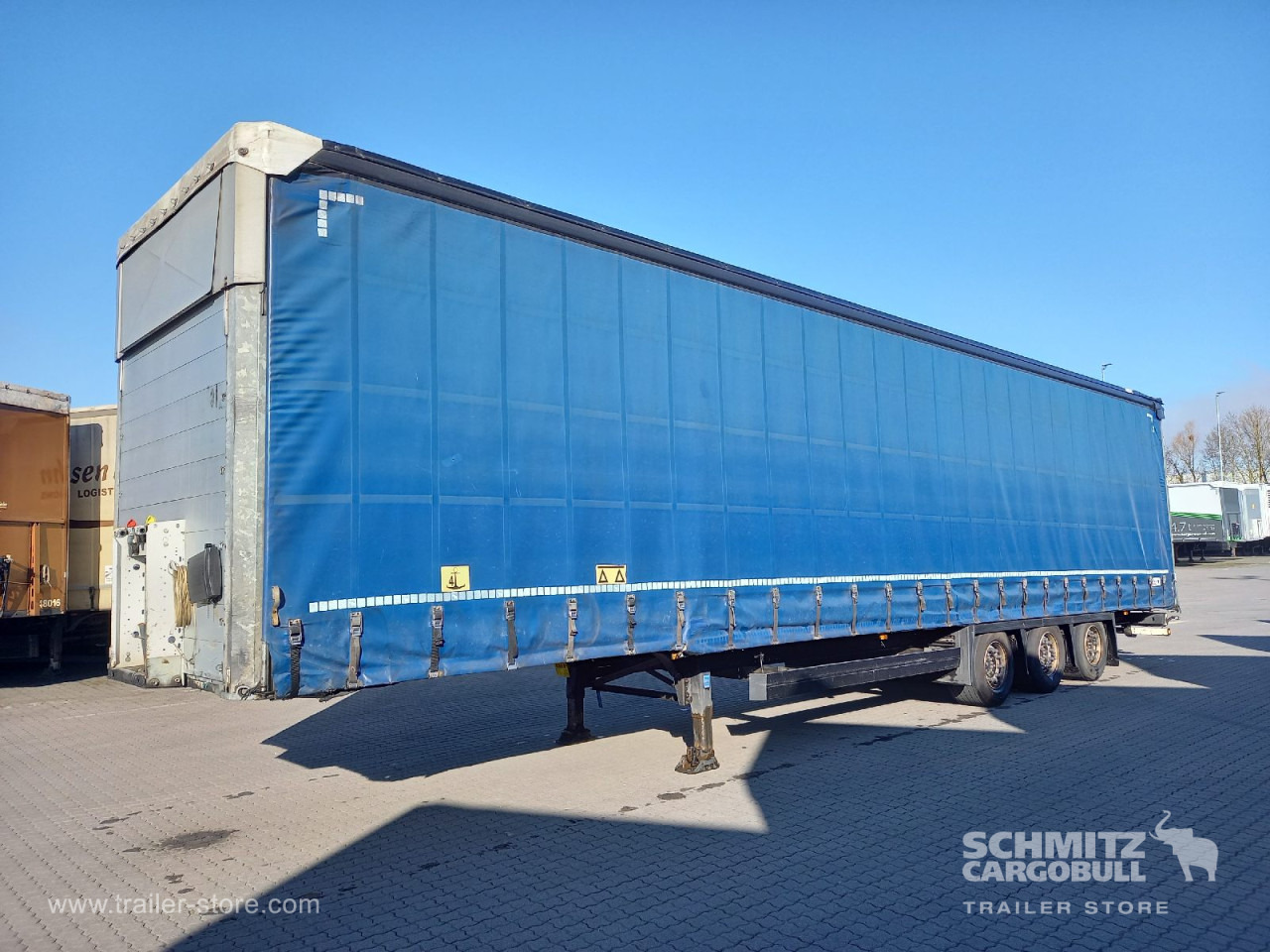 SCHMITZ Auflieger Curtainsider Mega - Semirremolque lona: foto 1 SCHMITZ Auflieger Curtainsider Mega - Semirremolque lona: foto 1