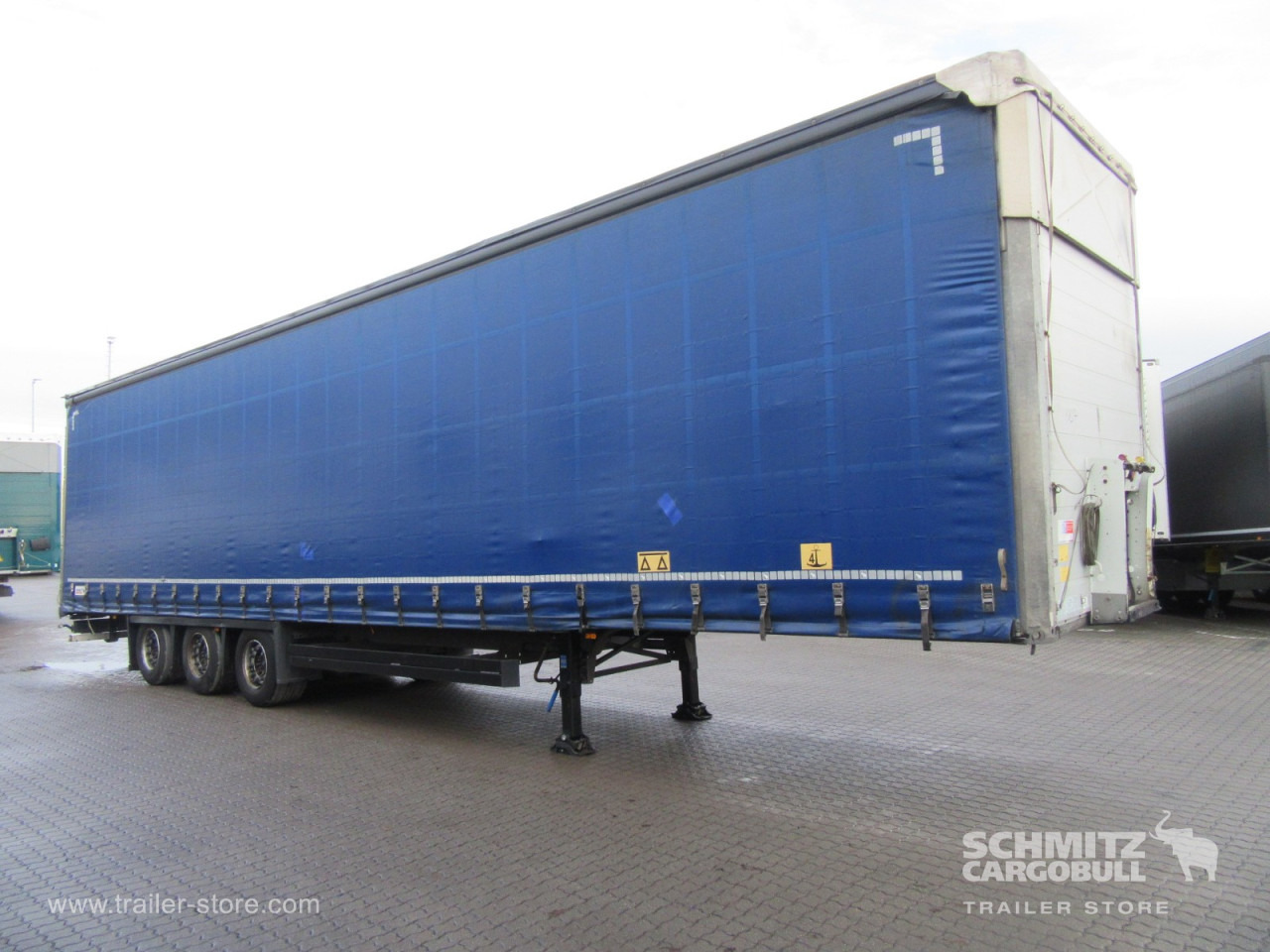 SCHMITZ Auflieger Curtainsider Mega - Semirremolque lona: foto 1 SCHMITZ Auflieger Curtainsider Mega - Semirremolque lona: foto 1