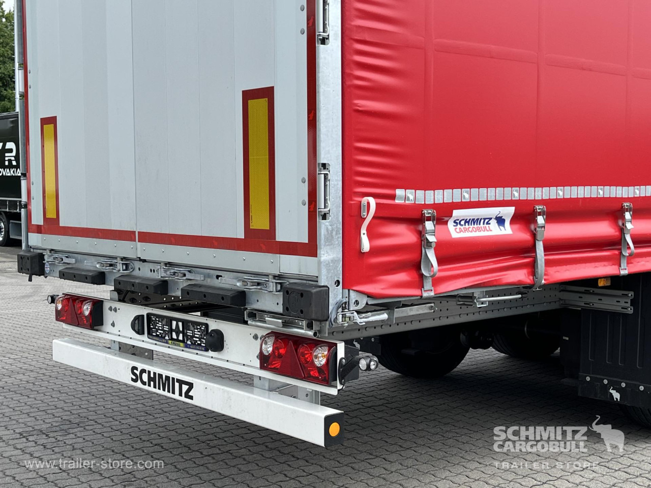 SCHMITZ Auflieger Curtainsider Mega - Semirremolque lona: foto 2 SCHMITZ Auflieger Curtainsider Mega - Semirremolque lona: foto 2
