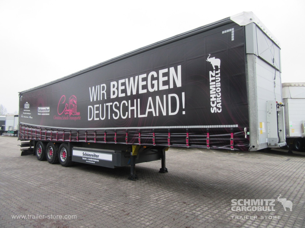 SCHMITZ Auflieger Curtainsider Standard - Semirremolque lona: foto 1 SCHMITZ Auflieger Curtainsider Standard - Semirremolque lona: foto 1