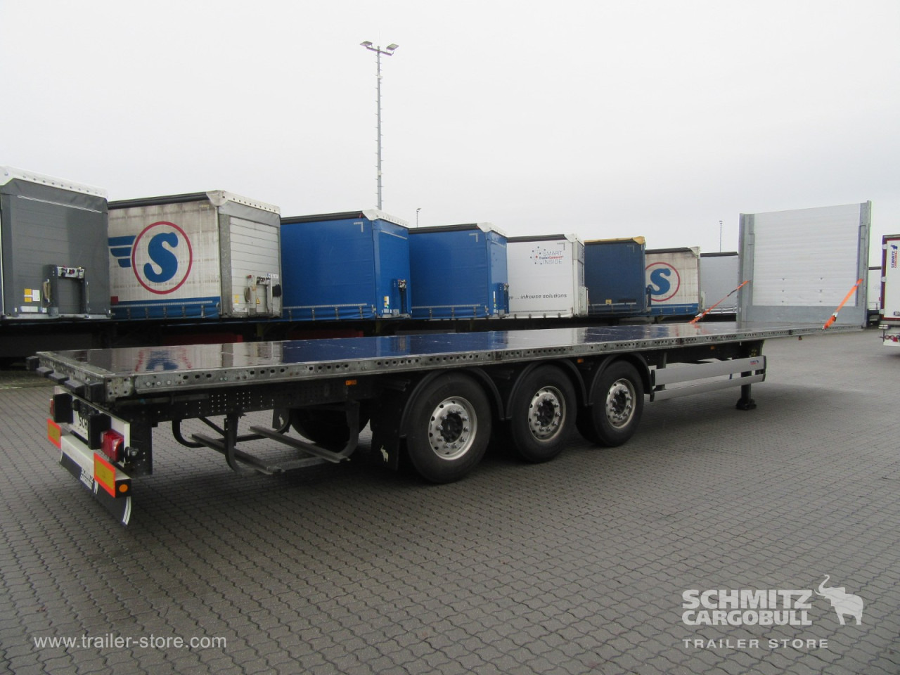 Semirremolque plataforma/ Caja abierta SCHMITZ Auflieger Plateau Standard: foto 7 Semirremolque plataforma/ Caja abierta SCHMITZ Auflieger Plateau Standard: foto 7