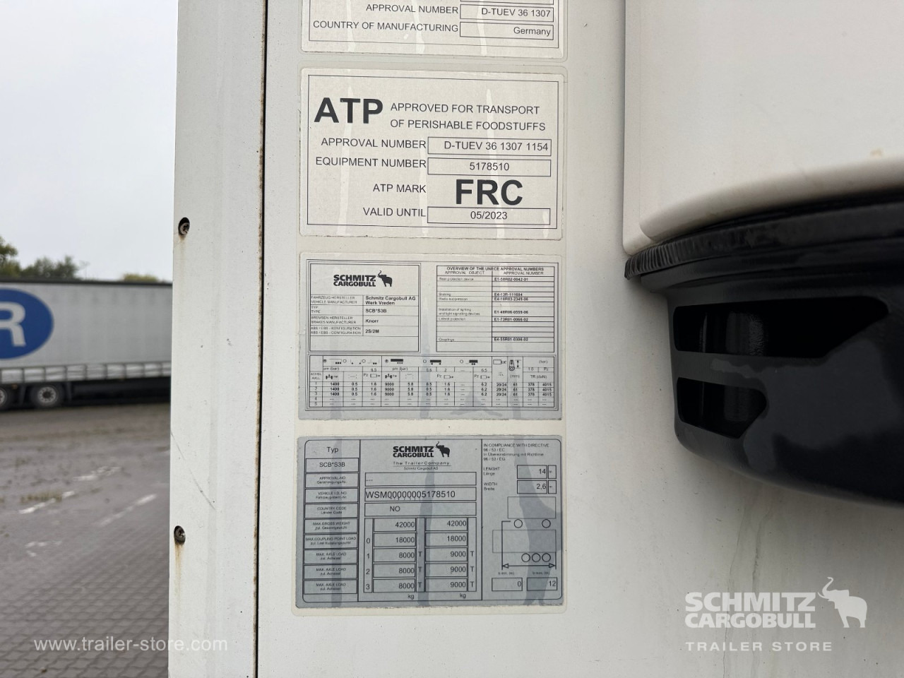 SCHMITZ Auflieger Tiefkühler Multitemp Double deck - Semirremolque isotérmico: foto 5 SCHMITZ Auflieger Tiefkühler Multitemp Double deck - Semirremolque isotérmico: foto 5