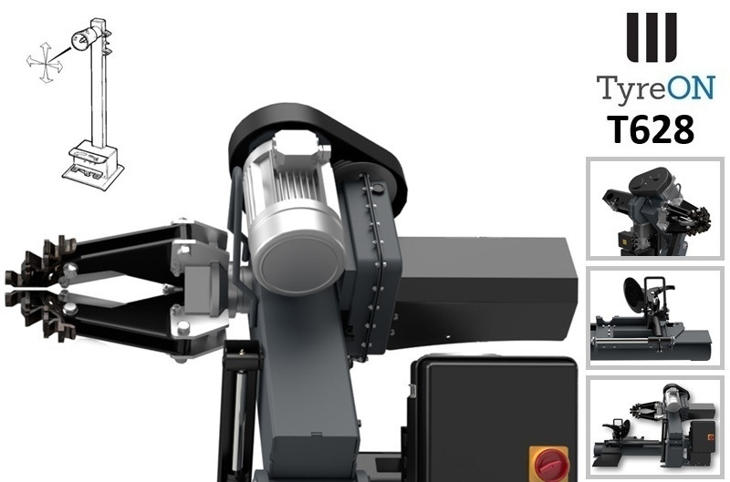 T628 truck tyre changer 28 inches - Tyrewidth uo to 85 cm - 5 clamping positions on jaw - 2 mounting speeds - Driving power 2.6 - 3.2 kW - Equipo de taller: foto 5 T628 truck tyre changer 28 inches - Tyrewidth uo to 85 cm - 5 clamping positions on jaw - 2 mounting speeds - Driving power 2.6 - 3.2 kW - Equipo de taller: foto 5