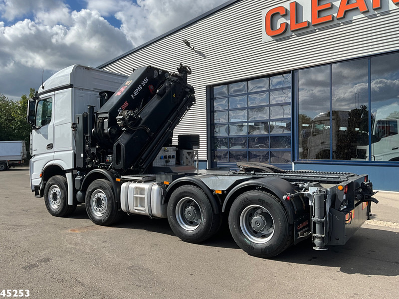 Cabeza tractora Mercedes-Benz Arocs 3253 8x4 Hiab 105 Tonmeter laadkraan: foto 8