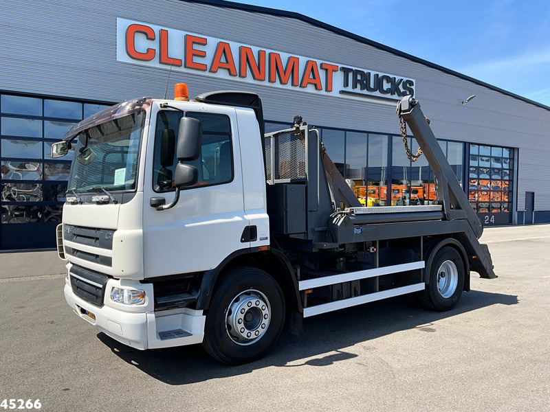 DAF FA 75 CF 250 Euro 5 Hyvalift 12 Ton portaalarmsysteem - Camión portacontenedor de cadenas: foto 1 DAF FA 75 CF 250 Euro 5 Hyvalift 12 Ton portaalarmsysteem - Camión portacontenedor de cadenas: foto 1
