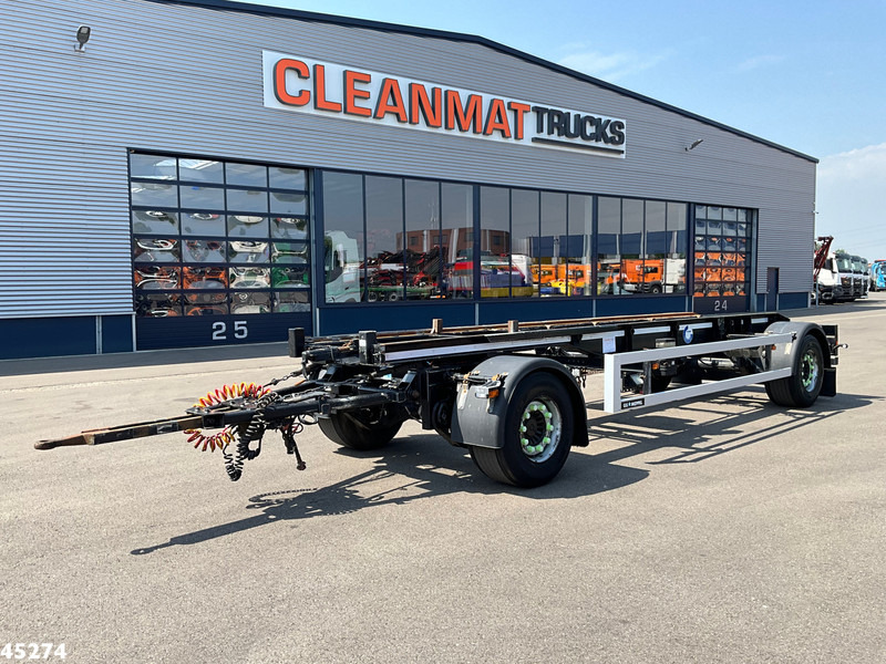 GS Meppel 2-assige container aanhangwagen - Remolque portacontenedore/ Intercambiable: foto 1 GS Meppel 2-assige container aanhangwagen - Remolque portacontenedore/ Intercambiable: foto 1