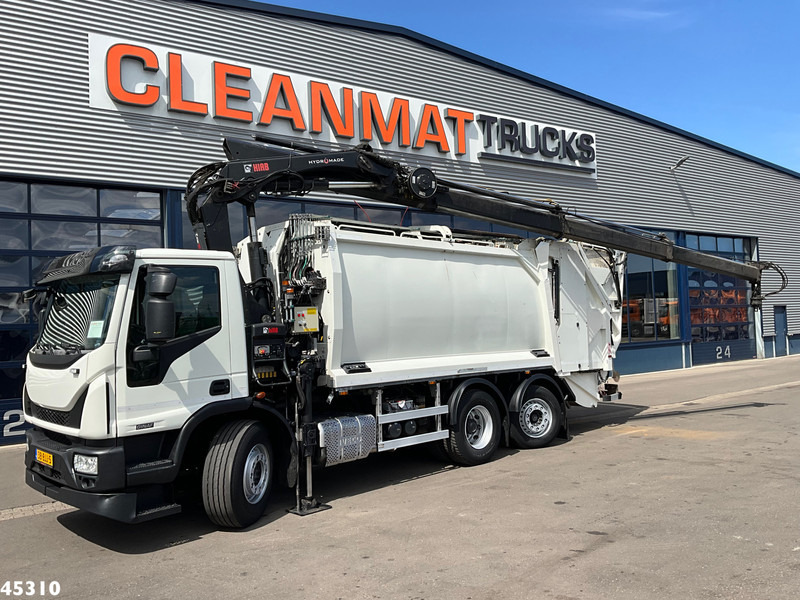 Ginaf C 3128 NF Euro 6 Hiab 21 Tonmeter laadkraan Just 109.083 Km! - Camión de basura: foto 1 Ginaf C 3128 NF Euro 6 Hiab 21 Tonmeter laadkraan Just 109.083 Km! - Camión de basura: foto 1