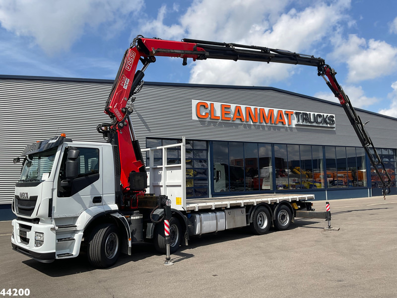 Iveco Stralis AD320S46Y Euro 6 Fassi 45 Tonmeter laadkraan + Fly-Jib - Camión grúa: foto 1 Iveco Stralis AD320S46Y Euro 6 Fassi 45 Tonmeter laadkraan + Fly-Jib - Camión grúa: foto 1