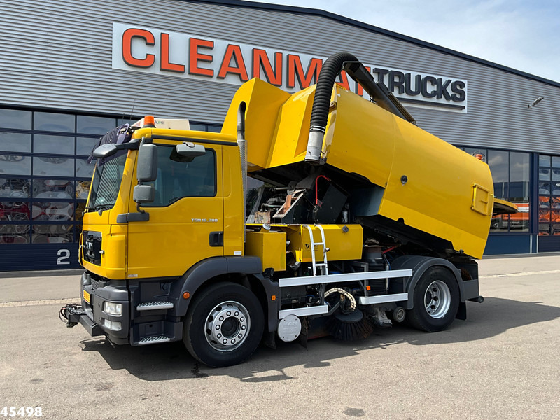 MAN TGM 18.290 4x2 Johnston Beam VT 800 Left and right sweeper - Barredora vial: foto 2 MAN TGM 18.290 4x2 Johnston Beam VT 800 Left and right sweeper - Barredora vial: foto 2