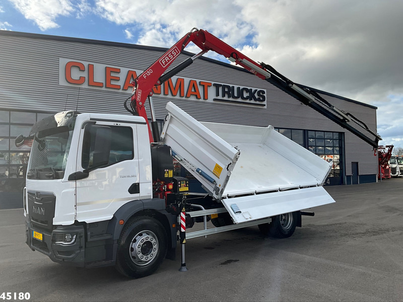 MAN TGM 18.320 Euro 6 Fassi 13 Tonmeter laadkraan NEW AND UNUSED! - Camión volquete: foto 2 MAN TGM 18.320 Euro 6 Fassi 13 Tonmeter laadkraan NEW AND UNUSED! - Camión volquete: foto 2