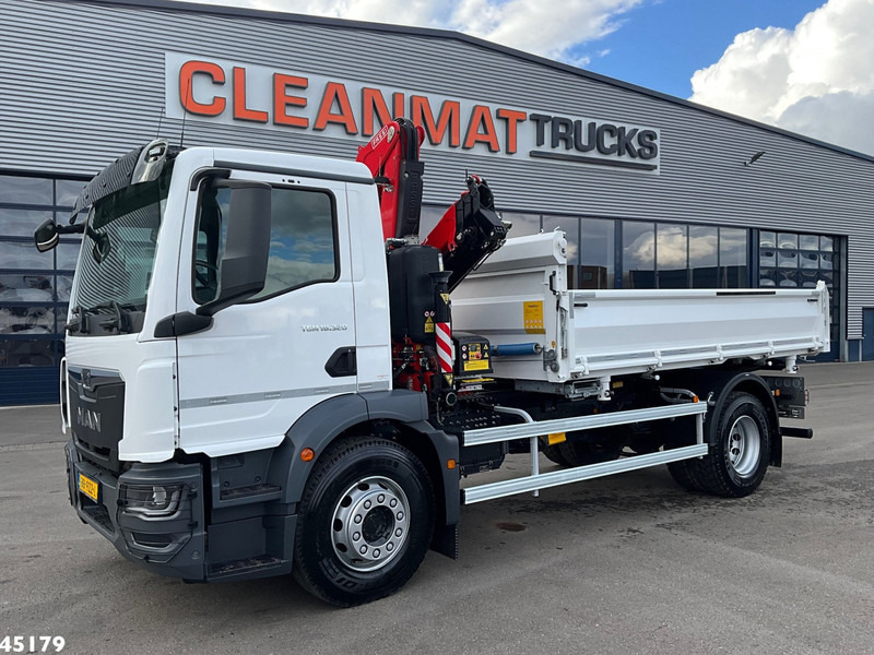 MAN TGM 18.320 Euro 6 Fassi 13 Tonmeter laadkraan NEW AND UNUSED! - Camión volquete, Camión grúa: foto 3 MAN TGM 18.320 Euro 6 Fassi 13 Tonmeter laadkraan NEW AND UNUSED! - Camión volquete, Camión grúa: foto 3