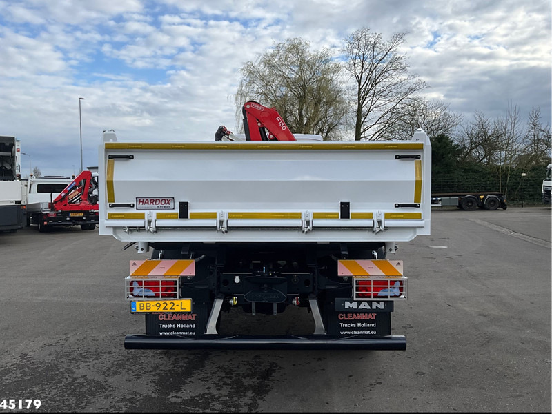 Camión volquete, Camión grúa MAN TGM 18.320 Euro 6 Fassi 13 Tonmeter laadkraan NEW AND UNUSED!: foto 8