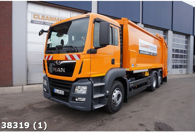 MAN TGS 26.320 Euro 6 23m³ Just 110.692 km! - Camión de basura: foto 1 MAN TGS 26.320 Euro 6 23m³ Just 110.692 km! - Camión de basura: foto 1