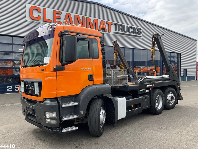 MAN TGS 26.480 Euro 5 VDL 18 Ton portaalarmsysteem - Camión portacontenedor de cadenas: foto 1 MAN TGS 26.480 Euro 5 VDL 18 Ton portaalarmsysteem - Camión portacontenedor de cadenas: foto 1