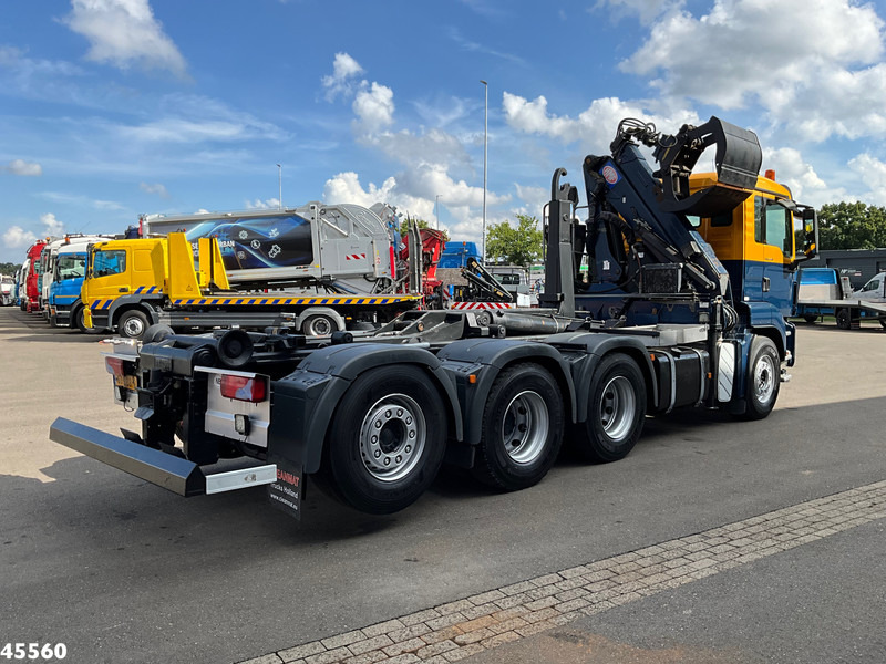 MAN TGS 35.440 8x4 HMF 16 Tonmeter Z-kraan - Camión multibasculante, Camión grúa: foto 4 MAN TGS 35.440 8x4 HMF 16 Tonmeter Z-kraan - Camión multibasculante, Camión grúa: foto 4