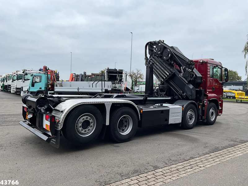 MAN TGS 35.480 8x4H Euro 6 HMF 40 Tonmeter laadkraan + Fly-Jib - Camión grúa: foto 4 MAN TGS 35.480 8x4H Euro 6 HMF 40 Tonmeter laadkraan + Fly-Jib - Camión grúa: foto 4