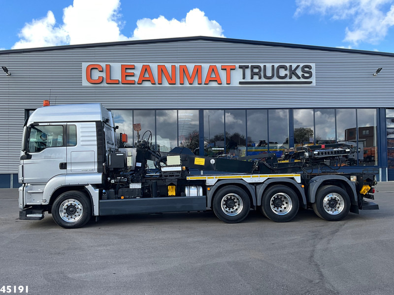 MAN TGS 35.480 Euro 6 8x4 Deuringer Garagetransporter - Camión portacontenedore/ Intercambiable: foto 4 MAN TGS 35.480 Euro 6 8x4 Deuringer Garagetransporter - Camión portacontenedore/ Intercambiable: foto 4