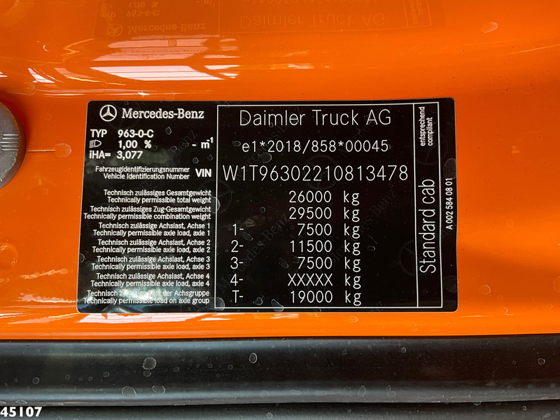 Camión de basura Mercedes-Benz Actros 2533 Euro 6 Zoeller 22m³: foto 20