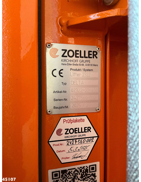 Camión de basura Mercedes-Benz Actros 2533 Euro 6 Zoeller 22m³: foto 19