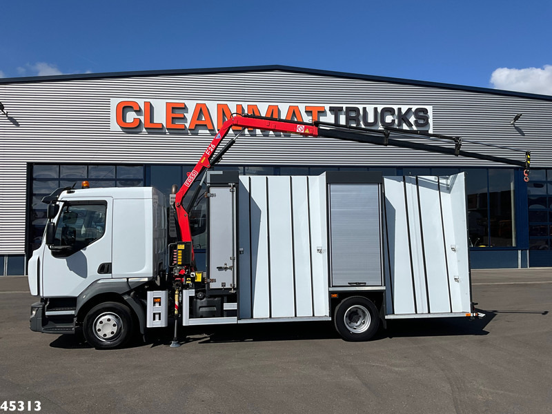 Renault D 220 Euro 6 Fassi 2,3 Tonmeter laadkraan Just 153.536 km! - Camión grúa: foto 2 Renault D 220 Euro 6 Fassi 2,3 Tonmeter laadkraan Just 153.536 km! - Camión grúa: foto 2