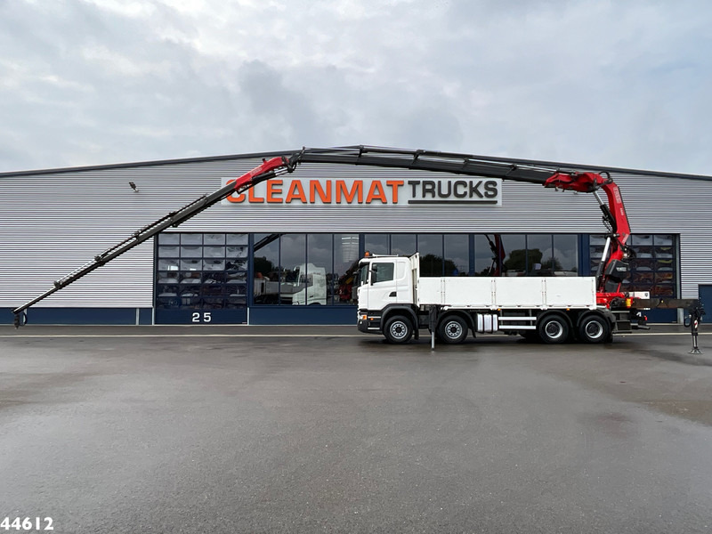 Scania G 450 8x4 Euro 6 Fassi 66 Tonmeter laadkraan + Fly-jib Just 176.555 Km! - Camión grúa: foto 1 Scania G 450 8x4 Euro 6 Fassi 66 Tonmeter laadkraan + Fly-jib Just 176.555 Km! - Camión grúa: foto 1