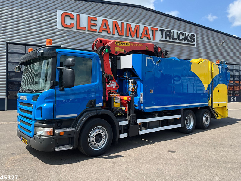 Scania P 280 Geesink / VSA Palfinger 23 Tonmeter laadkraan - Camión de basura: foto 2 Scania P 280 Geesink / VSA Palfinger 23 Tonmeter laadkraan - Camión de basura: foto 2
