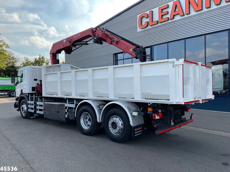 Scania P 340 Euro 6 CNG HMF 25 Tonmeter laadkraan Just 72.852 km! - Camión volquete, Camión grúa: foto 3 Scania P 340 Euro 6 CNG HMF 25 Tonmeter laadkraan Just 72.852 km! - Camión volquete, Camión grúa: foto 3
