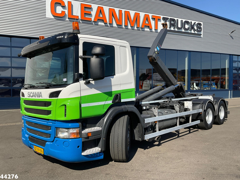 Scania P 420 VDL 21 Ton haakarmsysteem - Camión multibasculante: foto 1 Scania P 420 VDL 21 Ton haakarmsysteem - Camión multibasculante: foto 1