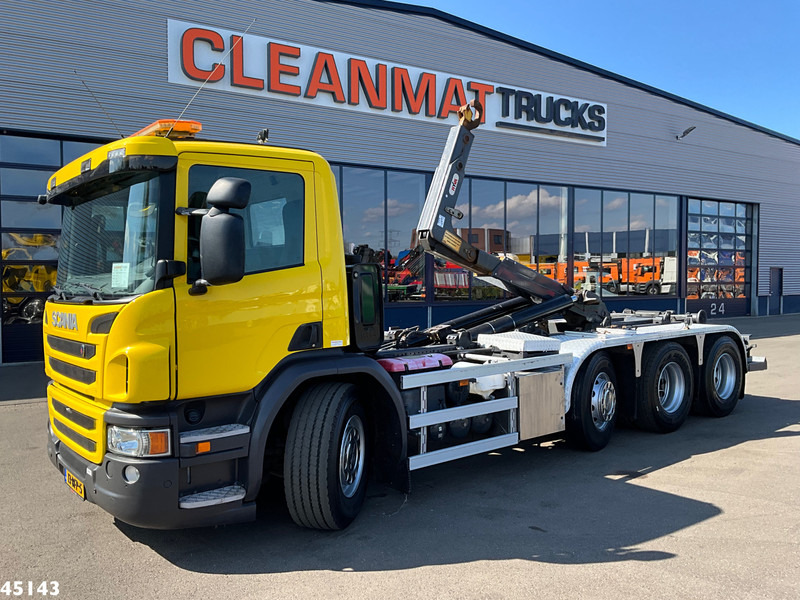 Scania P 450 Euro 6 Hyvalift 26 Ton haakarmsysteem - Camión multibasculante: foto 1 Scania P 450 Euro 6 Hyvalift 26 Ton haakarmsysteem - Camión multibasculante: foto 1