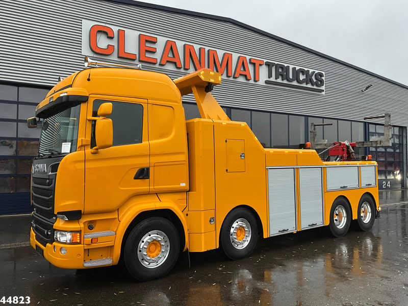 Scania R730 V8 8x4 Euro 6 Retarder Recovery truck Just 17.951 km! - Grua de remolque autos: foto 1 Scania R730 V8 8x4 Euro 6 Retarder Recovery truck Just 17.951 km! - Grua de remolque autos: foto 1
