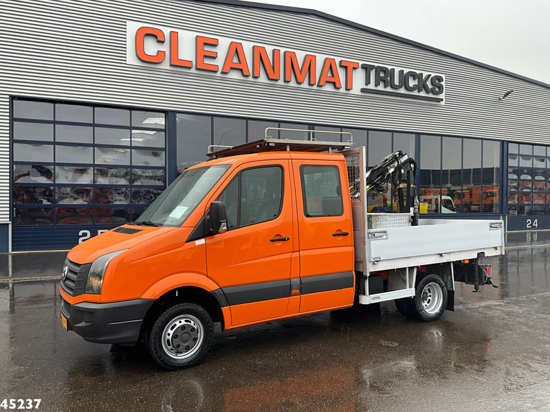 Volkswagen Crafter 46 2.0 TDI DC Hiab 2,2 Tonmeter laadkraan + Lier Just 228.089 km - Camión chasis, Camión grúa: foto 2 Volkswagen Crafter 46 2.0 TDI DC Hiab 2,2 Tonmeter laadkraan + Lier Just 228.089 km - Camión chasis, Camión grúa: foto 2
