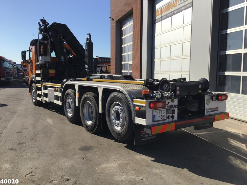 Volvo FM 420 8x2 HMF 28 ton/meter laadkraan Welvaarts weighing system - Camión multibasculante, Camión grúa: foto 3 Volvo FM 420 8x2 HMF 28 ton/meter laadkraan Welvaarts weighing system - Camión multibasculante, Camión grúa: foto 3