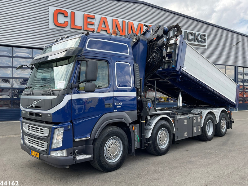 Volvo FM 500 Euro 6 HMF 50 Tonmeter laadkraan + Fly-Jib - Camión grúa: foto 3 Volvo FM 500 Euro 6 HMF 50 Tonmeter laadkraan + Fly-Jib - Camión grúa: foto 3
