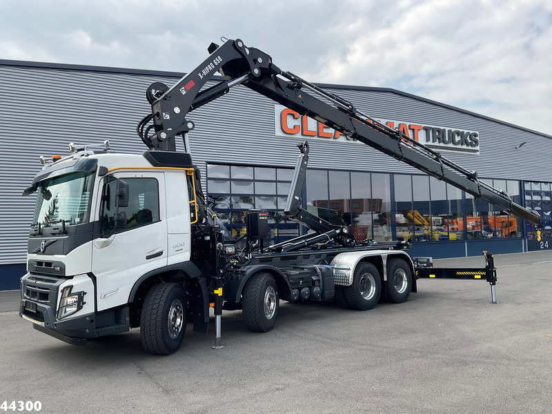 Volvo FMX 500 8x4 Euro 6 Hiab 65 Tonmeter laadkraan + Multilift 25 Ton haakarmsysteem NEW AND UNUSED! - Camión multibasculante, Camión grúa: foto 1 Volvo FMX 500 8x4 Euro 6 Hiab 65 Tonmeter laadkraan + Multilift 25 Ton haakarmsysteem NEW AND UNUSED! - Camión multibasculante, Camión grúa: foto 1