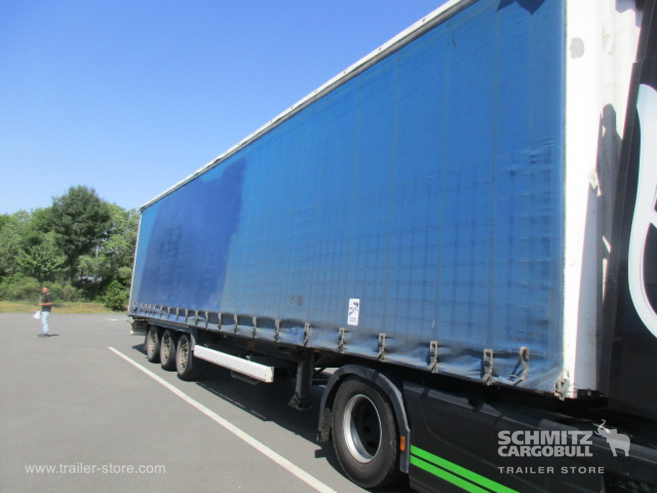 KRONE Curtainsider Standard - Semirremolque lona: foto 1 KRONE Curtainsider Standard - Semirremolque lona: foto 1