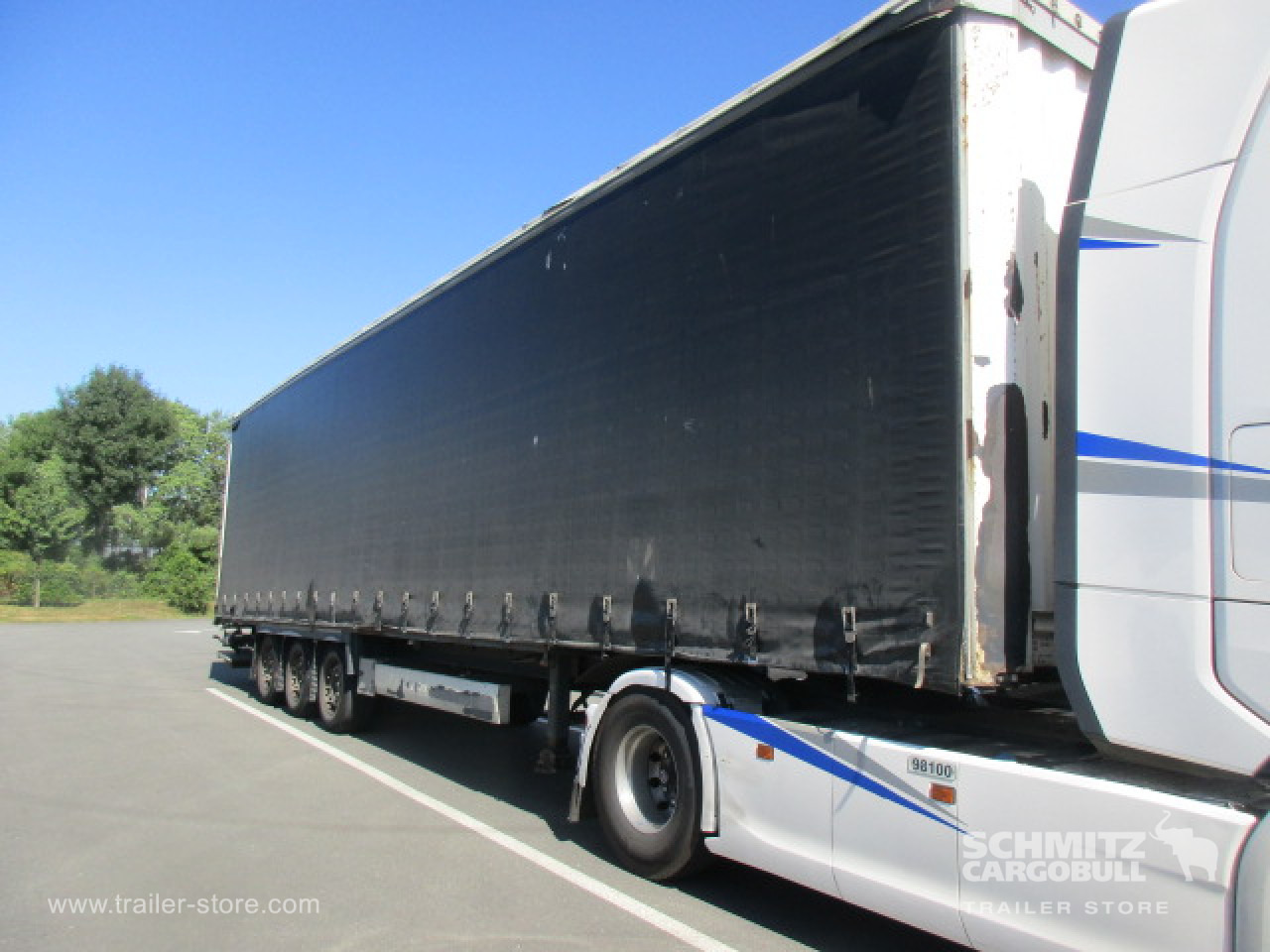 KRONE Curtainsider Standard - Semirremolque lona: foto 1 KRONE Curtainsider Standard - Semirremolque lona: foto 1