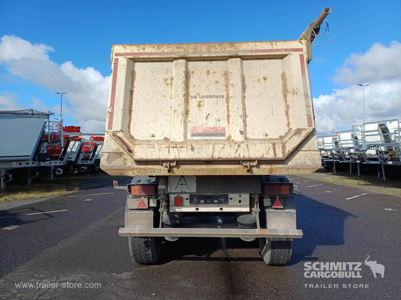 Semirremolque volquete LANGENDORF Auflieger Kipper Stahlrundmulde 24m³: foto 9