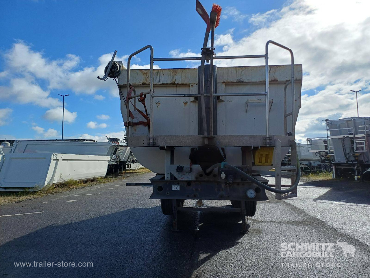 Semirremolque volquete LANGENDORF Auflieger Kipper Stahlrundmulde 24m³: foto 10