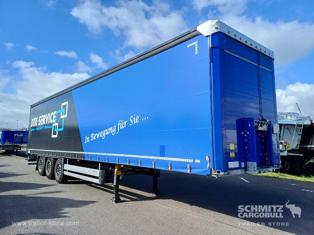 SCHMITZ Auflieger Curtainsider Mega - Semirremolque lona: foto 1 SCHMITZ Auflieger Curtainsider Mega - Semirremolque lona: foto 1