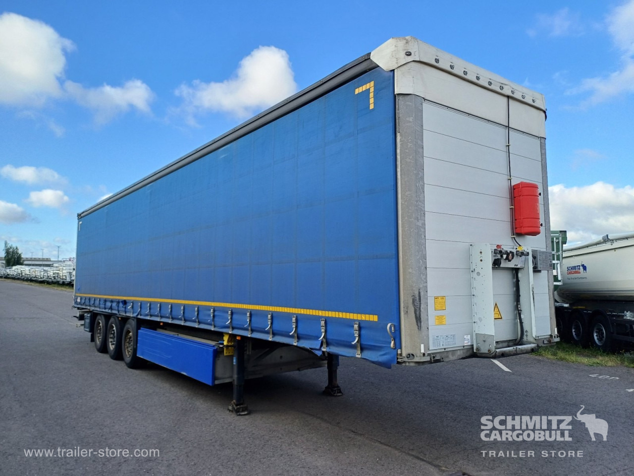 SCHMITZ Auflieger Curtainsider Standard - Semirremolque lona: foto 1 SCHMITZ Auflieger Curtainsider Standard - Semirremolque lona: foto 1