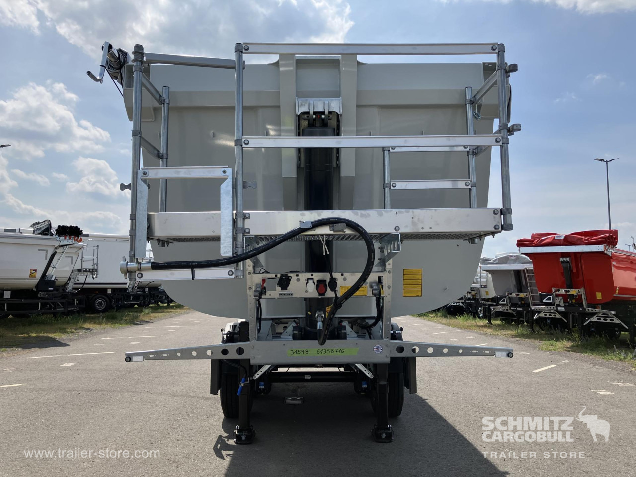 Semirremolque volquete nuevo SCHMITZ Auflieger Kipper Stahlrundmulde: foto 8